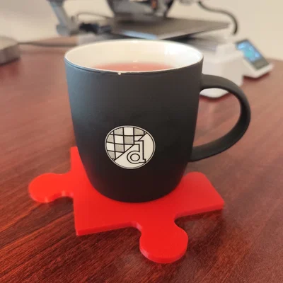 Lót Ly Ghép Hình Kết Nối (Connecting Puzzle Coasters)