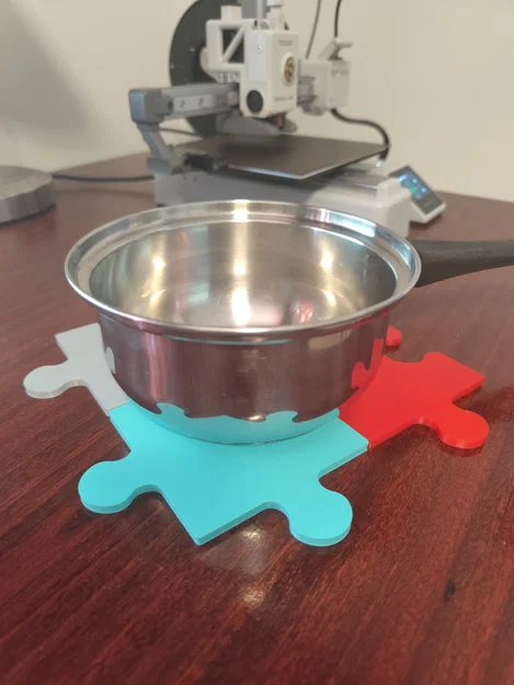Lót Ly Ghép Hình Kết Nối (Connecting Puzzle Coasters) - Image 5