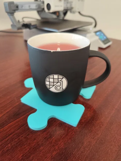 Lót Ly Ghép Hình Kết Nối (Connecting Puzzle Coasters) - Image 6