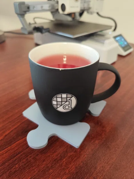 Lót Ly Ghép Hình Kết Nối (Connecting Puzzle Coasters) - Image 7