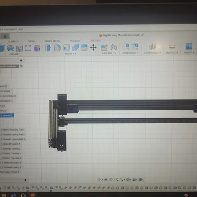 Modix Big60 AWD CoreXY Flying Gantry Conversion