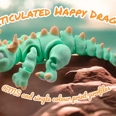 Rồng Cute Articulated Siêu Dễ Thương (ARTICULATED Cute Dragon!!!)