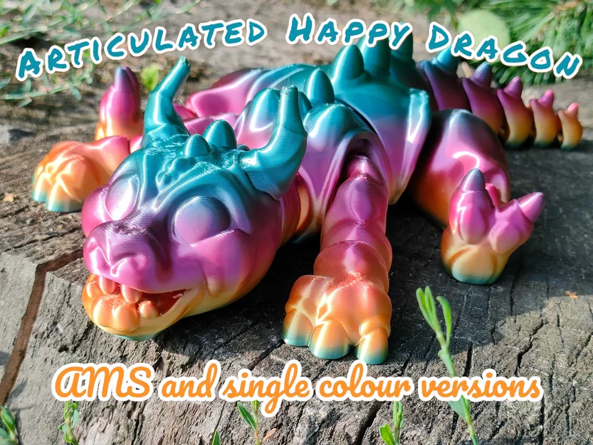 Rồng Cute Articulated Siêu Dễ Thương (ARTICULATED Cute Dragon!!!) - Image 2