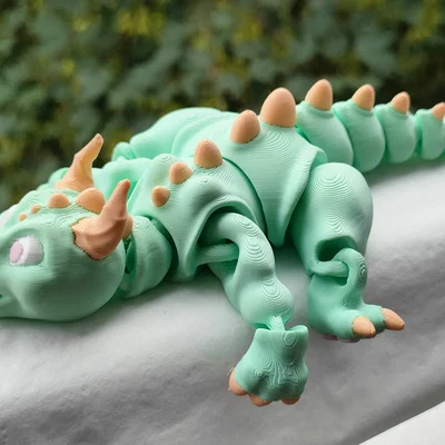 Rồng Cute Articulated Siêu Dễ Thương (ARTICULATED Cute Dragon!!!)