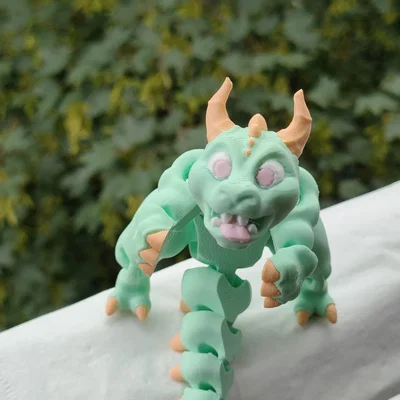 Rồng Cute Articulated Siêu Dễ Thương (ARTICULATED Cute Dragon!!!)