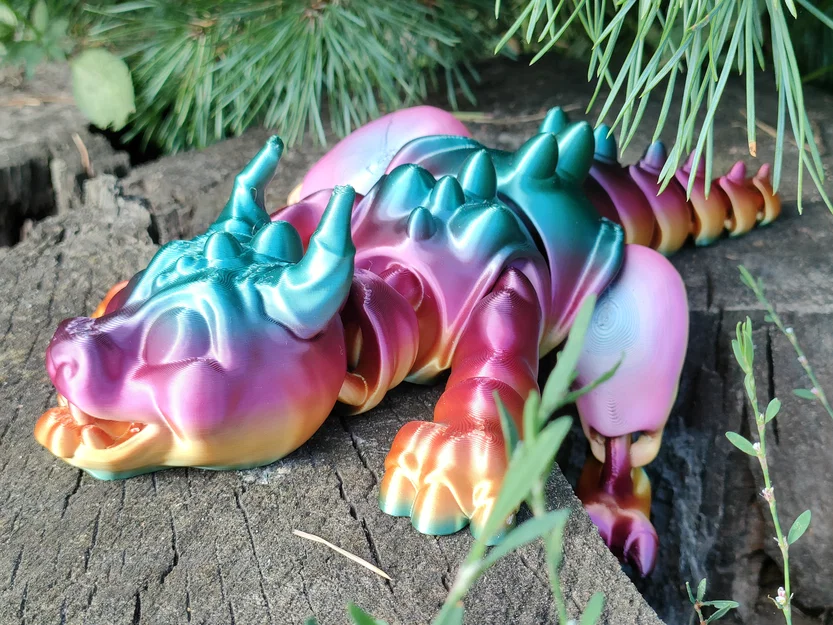 Rồng Cute Articulated Siêu Dễ Thương (ARTICULATED Cute Dragon!!!) - Image 6