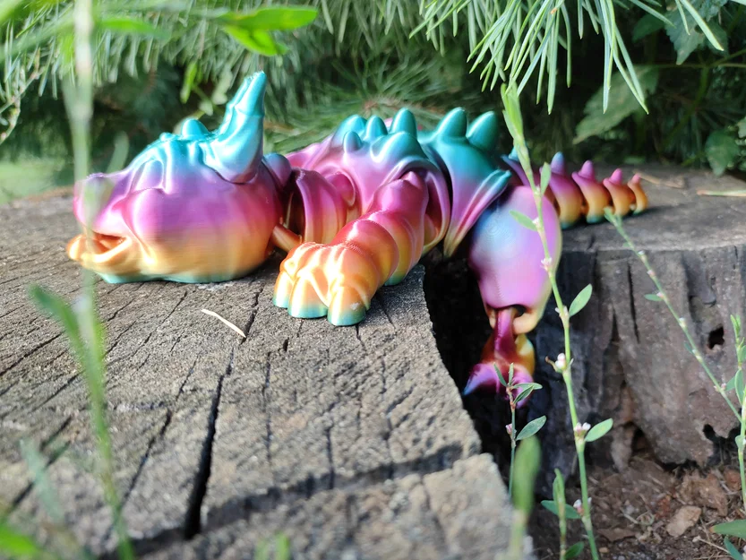 Rồng Cute Articulated Siêu Dễ Thương (ARTICULATED Cute Dragon!!!) - Image 7