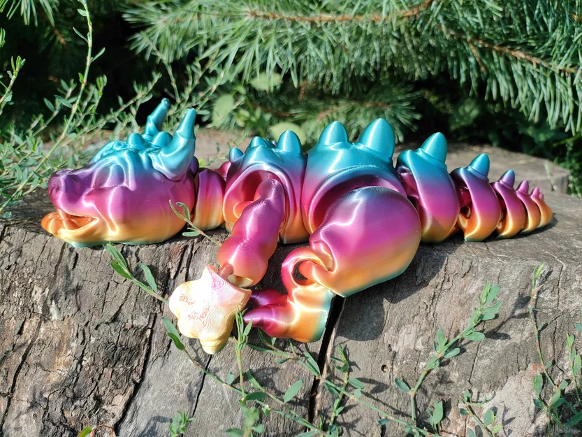 Rồng Cute Articulated Siêu Dễ Thương (ARTICULATED Cute Dragon!!!) - Image 10