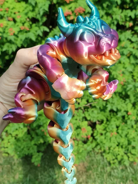 Rồng Cute Articulated Siêu Dễ Thương (ARTICULATED Cute Dragon!!!) - Image 11