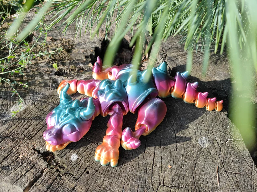 Rồng Cute Articulated Siêu Dễ Thương (ARTICULATED Cute Dragon!!!) - Image 12
