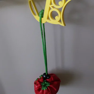 Móc khóa đa năng hình cú mèo (Decorative Owl Carabiner) in 3D
