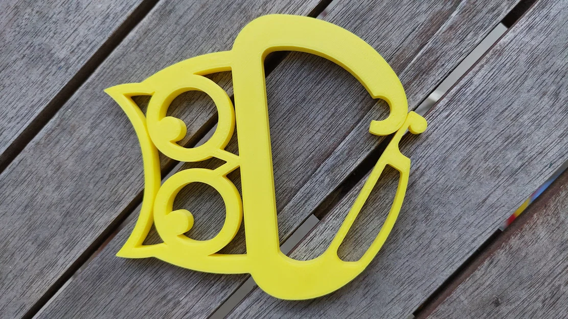 Móc khóa đa năng hình cú mèo (Decorative Owl Carabiner) in 3D - Image 4