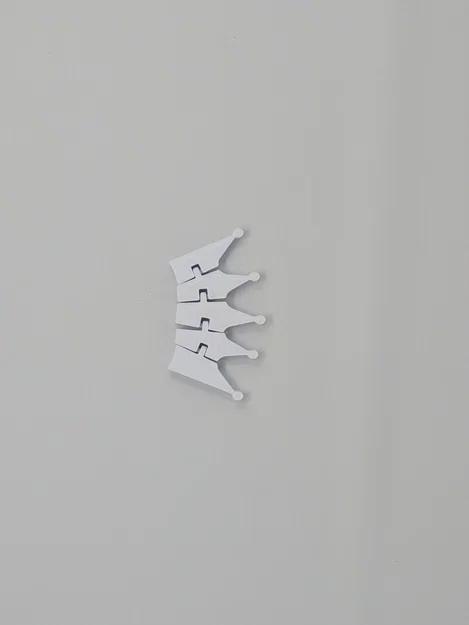 Mô hình đồ chơi vương miện linh hoạt (Crown Flexi Fidget Toy) in 3D - Image 1