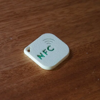 Móc khóa NFC tự in 3D: Thiết kế nhỏ gọn, tùy biến màu sắc dễ dàng