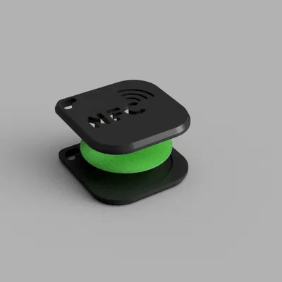 Móc khóa NFC tự in 3D: Thiết kế nhỏ gọn, tùy biến màu sắc dễ dàng