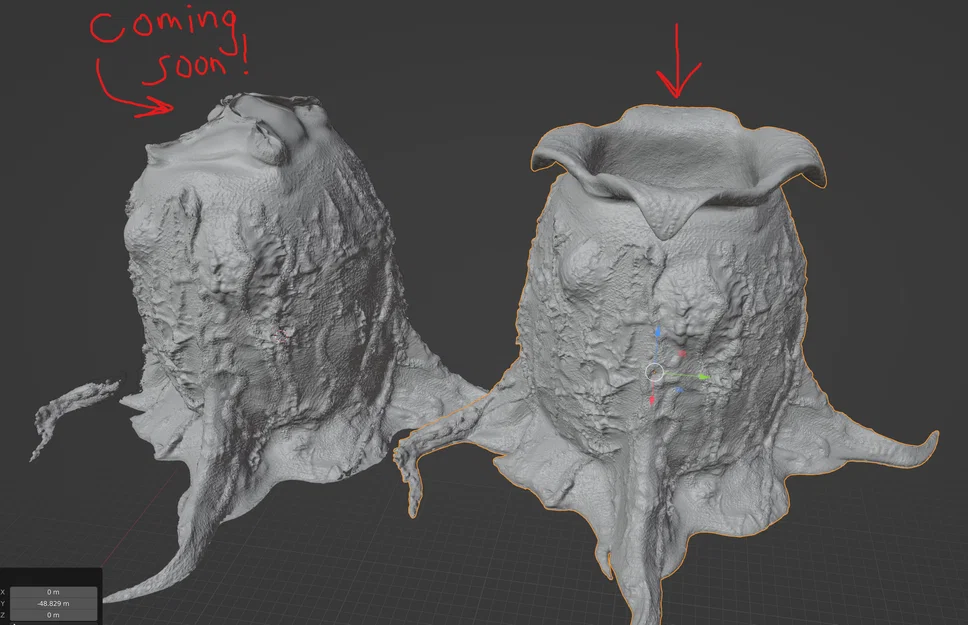 Trứng Facehugger Alien Xenomorph (Fully Merged) – Bản gộp 1 khối - Image 1