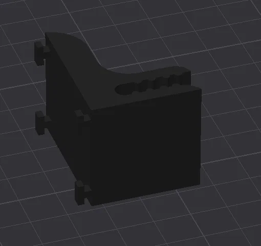 Ngàm gắn Saphe Pro lên khe gió ô tô - Phụ kiện 3D tiện lợi - Image 1