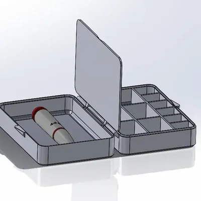 Hộp đựng phao và phụ kiện câu cá in 3D đa năng tiện lợi