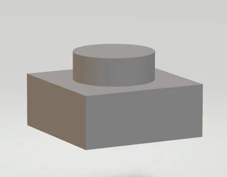 File in 3D mảnh ghép Lego Plate 1x1 chất lượng cao - Image 1