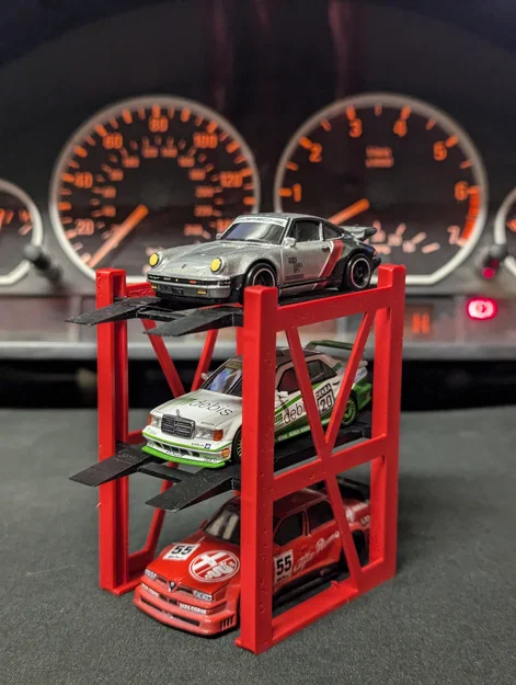 Cầu nâng 2-3 tầng in 3D cho xe mô hình 1:64 HotWheels - Image 1