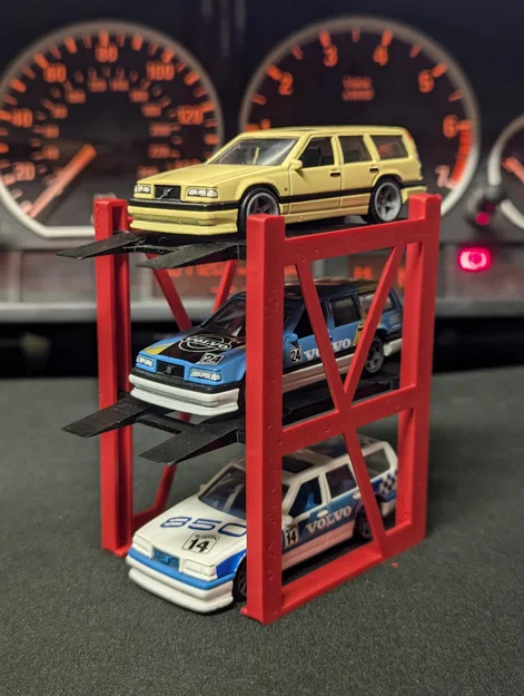 Cầu nâng 2-3 tầng in 3D cho xe mô hình 1:64 HotWheels - Image 5