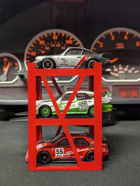 Cầu nâng 2-3 tầng in 3D cho xe mô hình 1:64 HotWheels - Image 7