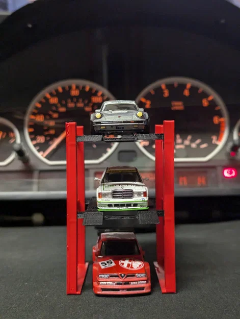 Cầu nâng 2-3 tầng in 3D cho xe mô hình 1:64 HotWheels - Image 10