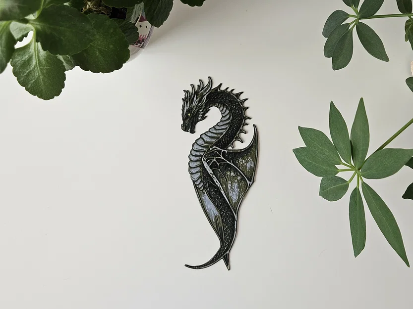 Forest Wyvern - Bookmark Hình Rồng - Image 2