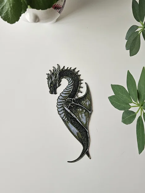 Forest Wyvern - Bookmark Hình Rồng - Image 3