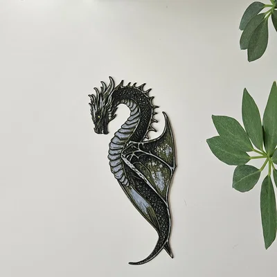 Forest Wyvern - Bookmark Hình Rồng