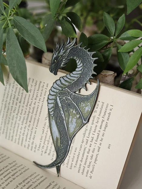 Forest Wyvern - Bookmark Hình Rồng - Image 4