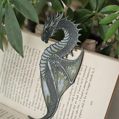 Forest Wyvern - Bookmark Hình Rồng