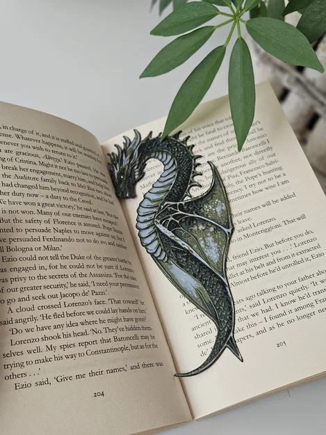 Forest Wyvern - Bookmark Hình Rồng - Image 5