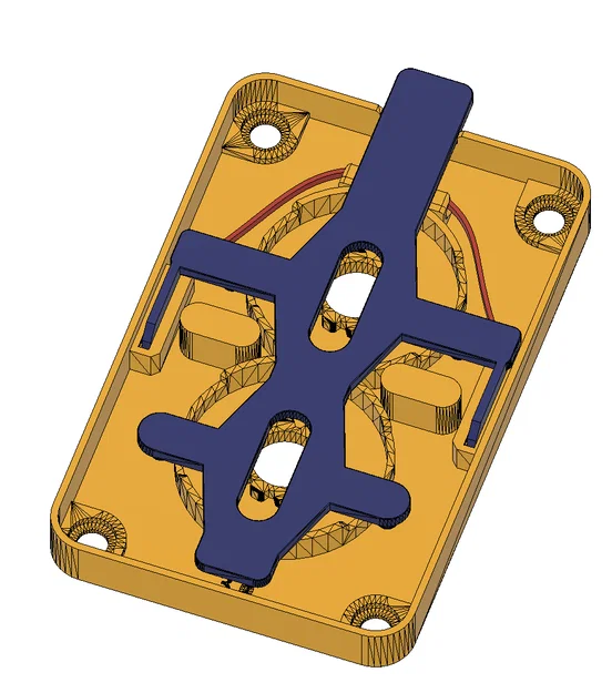 Bộ đếm cơ 7 đoạn: không lò xo, ratchet, tiến/lùi, đồ chơi fidget - Image 3