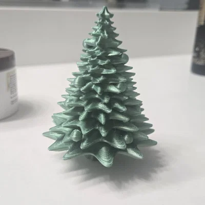 Mô hình cây thông Noel trang trí để bàn đẹp mắt