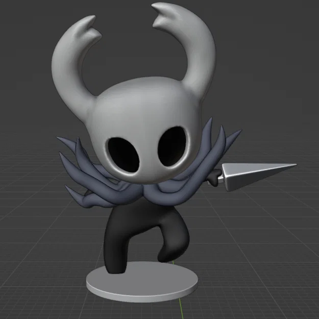 Mô hình 3D Hollow Knight (The Vessel) đẹp mắt cho fan game - Image 1