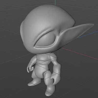 Mô hình Nendoroid Chibi Alien in 3D siêu đáng yêu cho fan Sci-fi