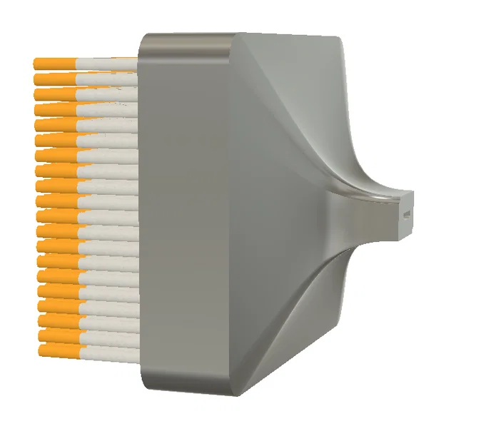 Mô hình 3D trang trí độc đáo HDMI sang 500 điếu thuốc - Image 1