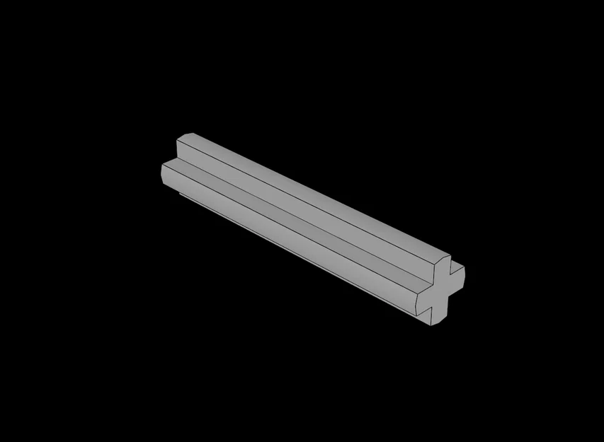 Trục xoay Technic Axle 3 tương thích Lego 3D in - Image 1