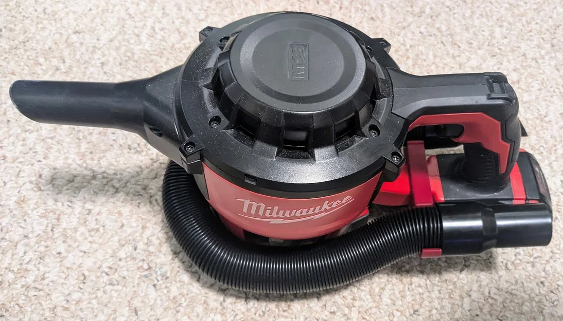 Kẹp giữ ống hút máy hút bụi cầm tay Milwaukee M18 (File in 3D) - Image 2