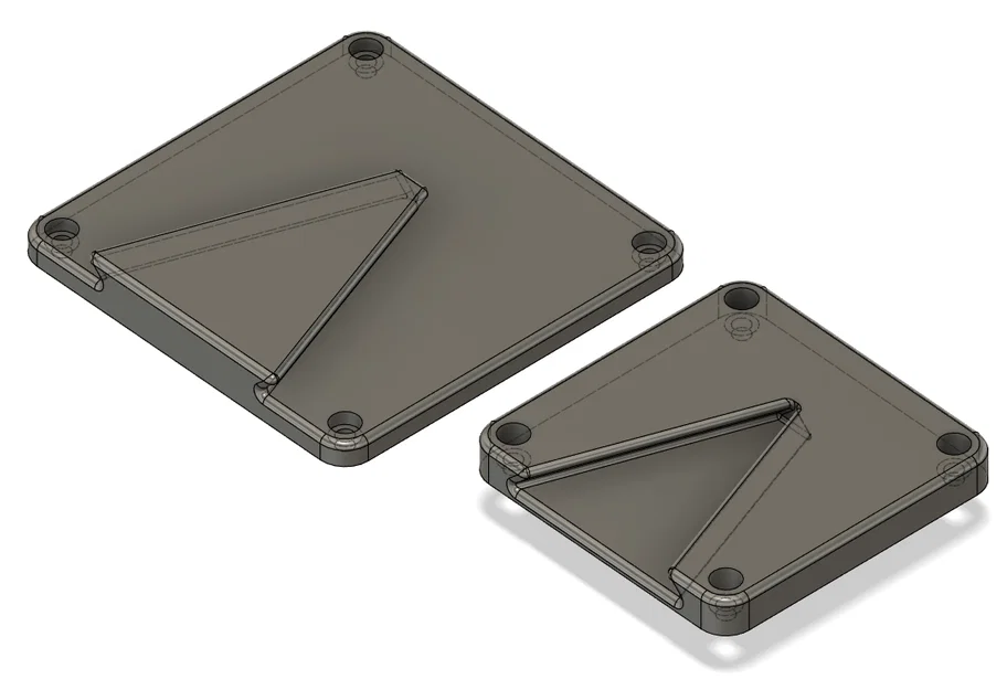 Ngàm tháo nhanh VESA 100/75 (VESA 100/75 quick release) - Image 1