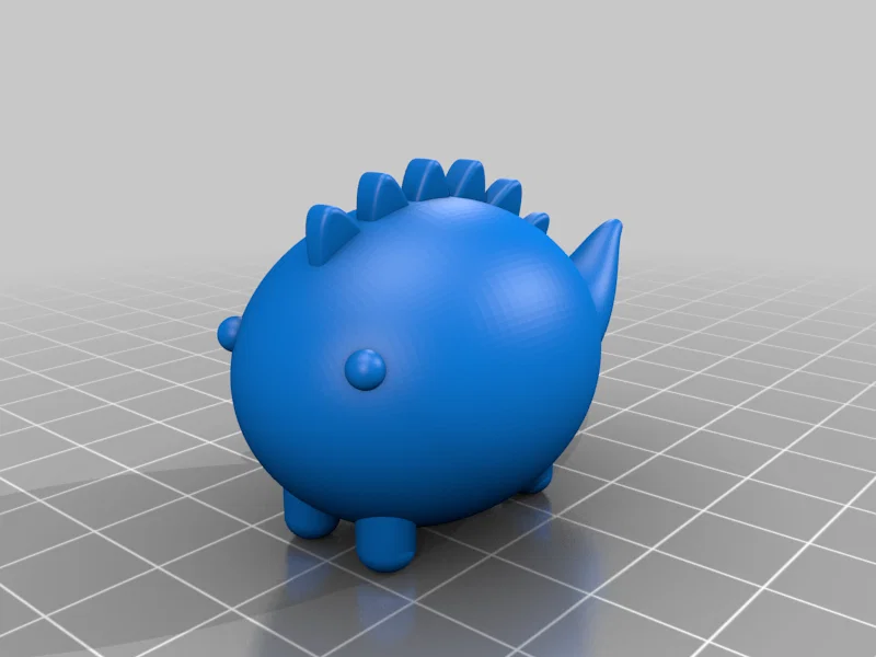 Mô hình khủng long Dino dễ thương (STL file in 3D) - Image 1