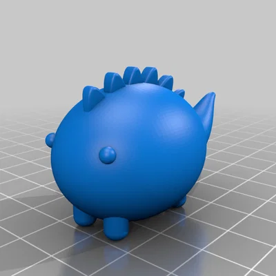 Mô hình khủng long Dino dễ thương (STL file in 3D)