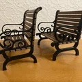 Mô hình ghế công viên thu nhỏ (Little Park Bench) trang trí - Thumbnail 2