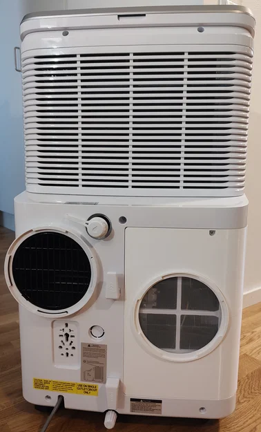 Chuyển Electrolux EXP35U538CW sang dual hose (rear panel) - Image 1