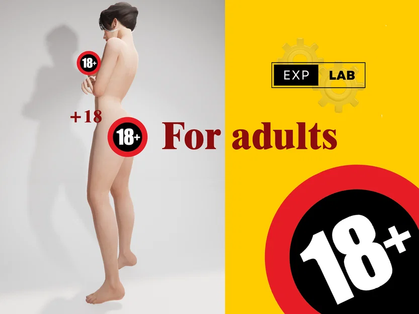 Mô hình 3D nhân vật nữ bikini 18+ - Tải file STL chất lượng cao - Image 2