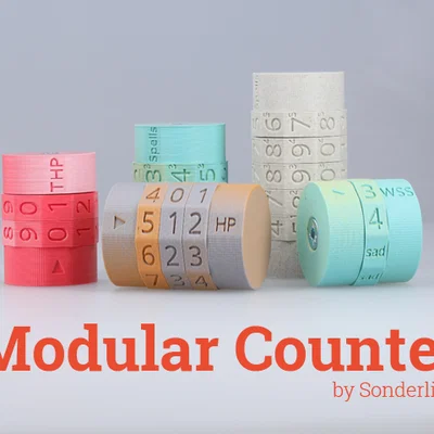 Bộ Đếm Modular cho Tabletop RPGs