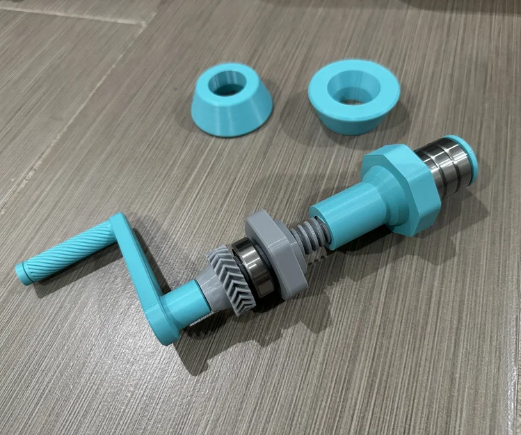 Winder Spool Holder with Hex Axle (Bộ giữ spool winder với trục lục giác) - Image 2