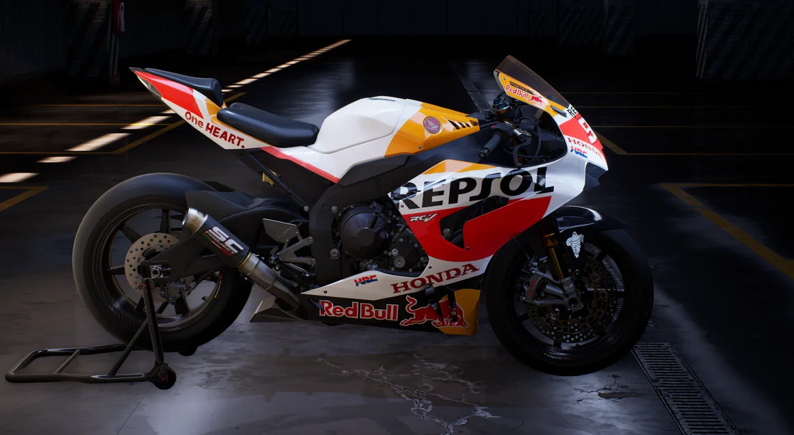 Mô hình 3D Honda CBR1000 RR-R Fireblade SP cực chi tiết - Image 1