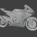 Mô hình 3D Honda CBR1000 RR-R Fireblade SP cực chi tiết - Thumbnail 2